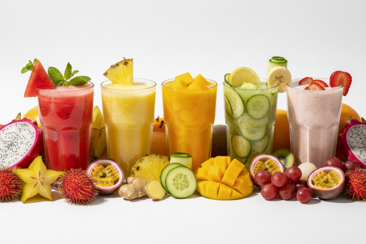 5 Jugos Frescos que Necesitas Este Verano