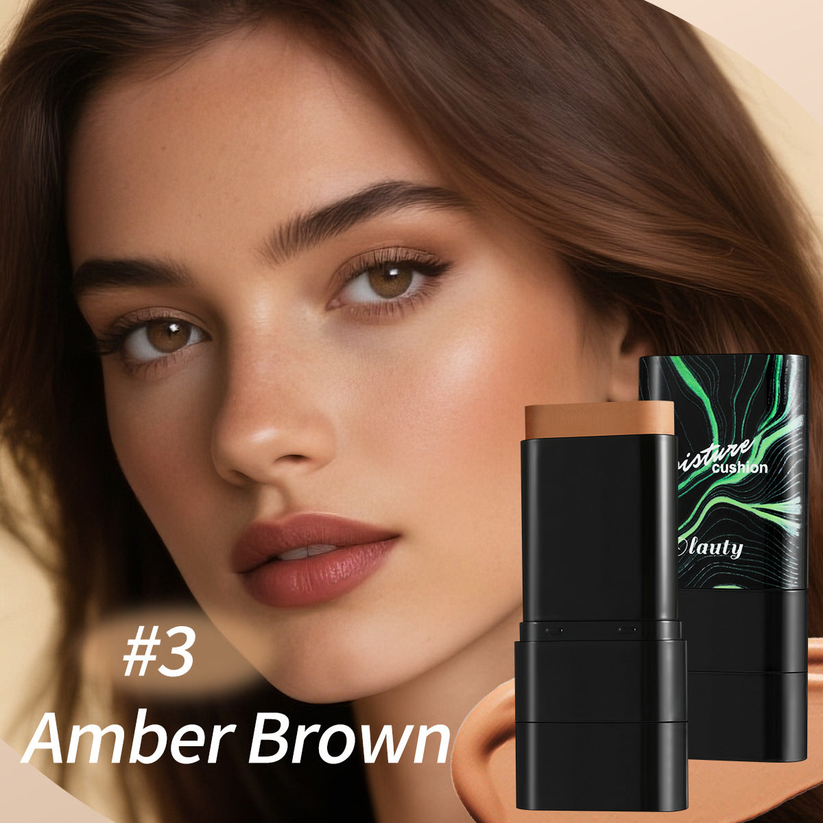 2-in-1 Waterproof Concealer Stick & Makeup Brush