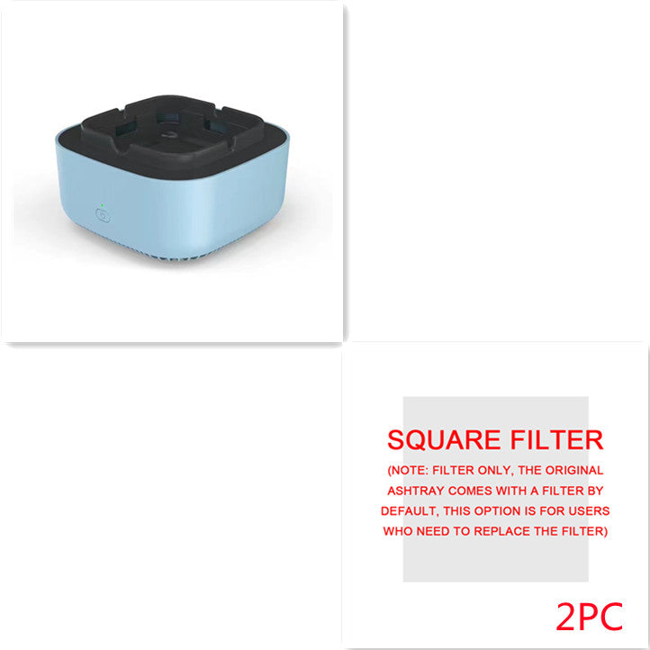 Smart Ashtray with Built-In Air Purifier – Eliminates Smoke & Odors Instantly