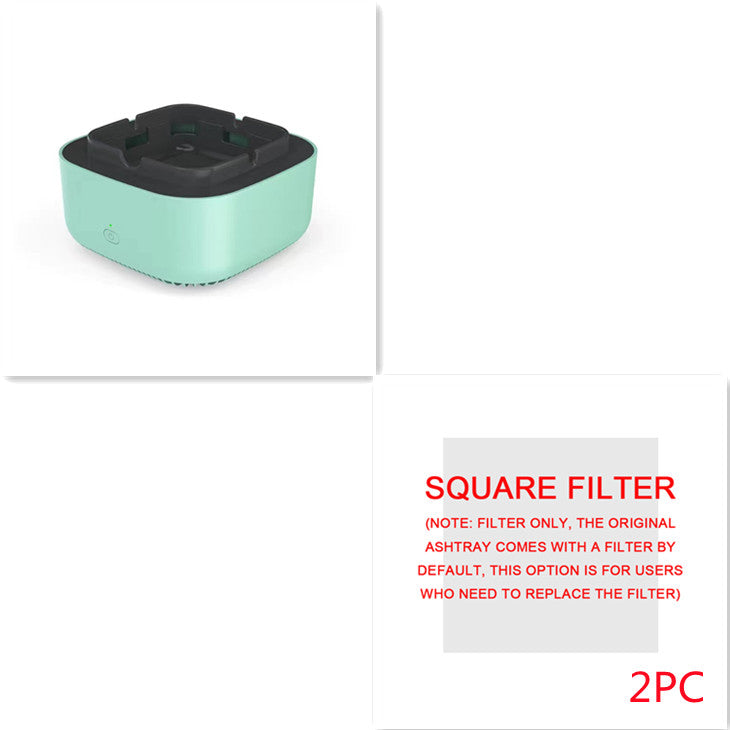 Smart Ashtray with Built-In Air Purifier – Eliminates Smoke & Odors Instantly
