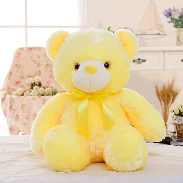 LED Teddy Bear – Glowing Plush Toy with 7 Color Lights | Perfect Gift for Kids