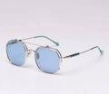 Retro Polarized Flip Fashionable Eye Protection Sunglasses