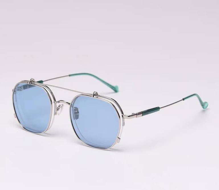 Retro Polarized Flip Fashionable Eye Protection Sunglasses