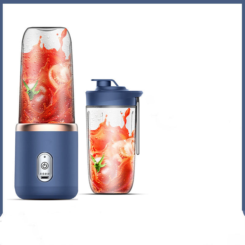Portable Blender 6-Blade – USB Rechargeable Mini Juicer