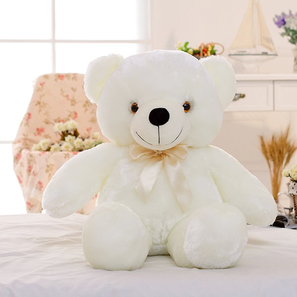 LED Teddy Bear – Glowing Plush Toy with 7 Color Lights | Perfect Gift for Kids