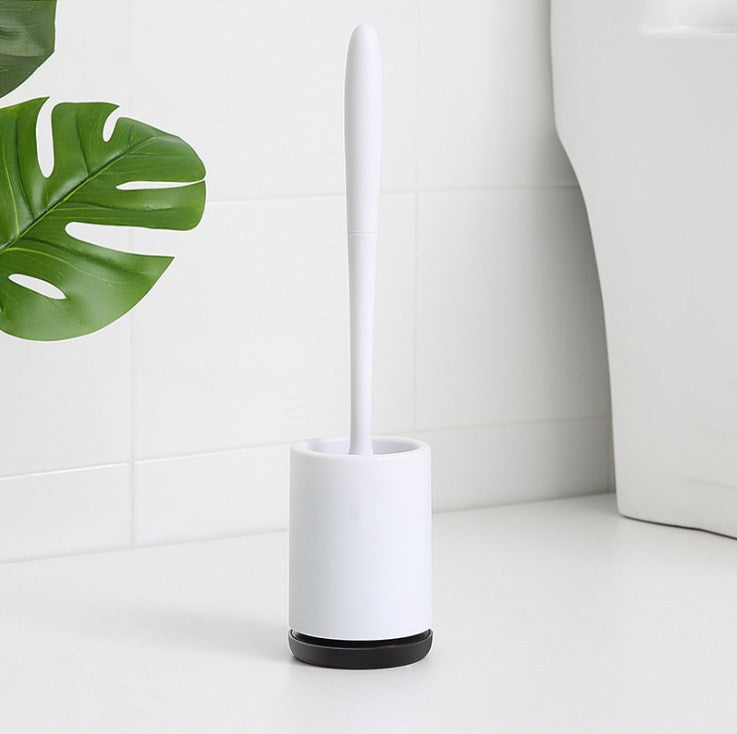 Non-Stick Soft Plastic Toilet Brush – Easy Clean Bathroom Tool