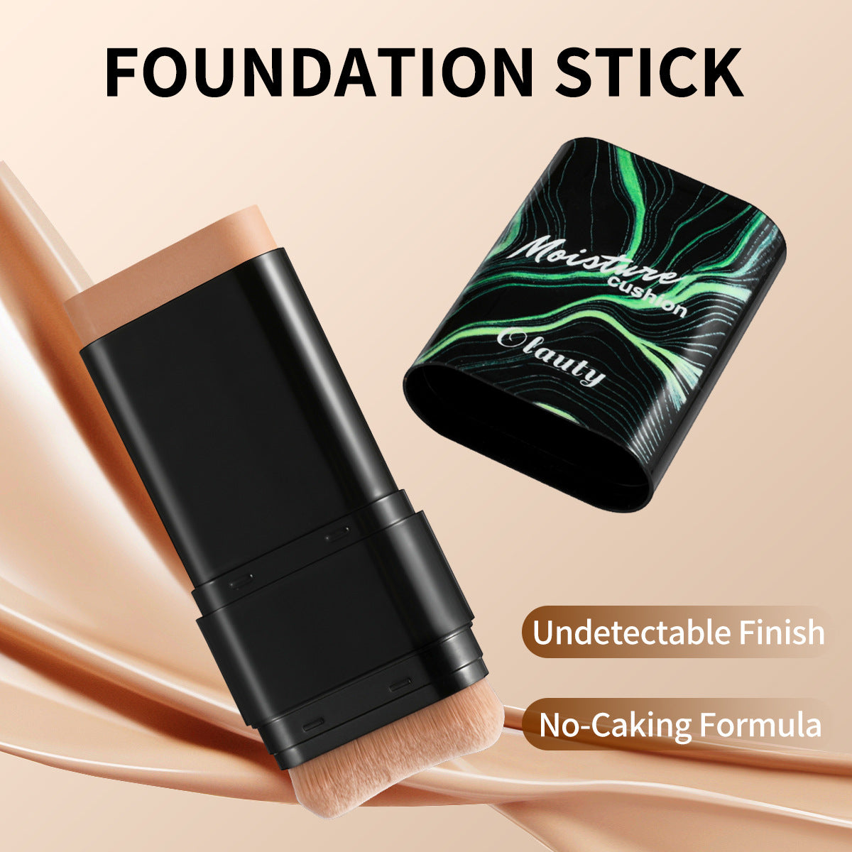 2-in-1 Waterproof Concealer Stick & Makeup Brush