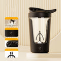 Electric Protein Shaker Bottle – 400ml Auto-Mixing Cup