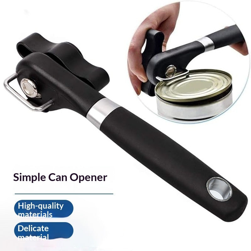 Manual Safety Can Opener – Stainless Steel Kitchen Tool