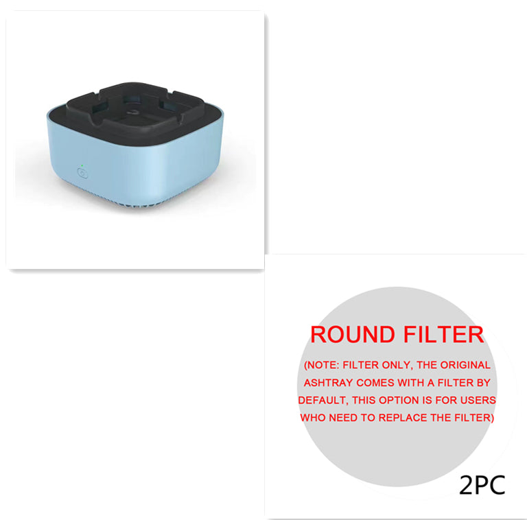 Smart Ashtray with Built-In Air Purifier – Eliminates Smoke & Odors Instantly