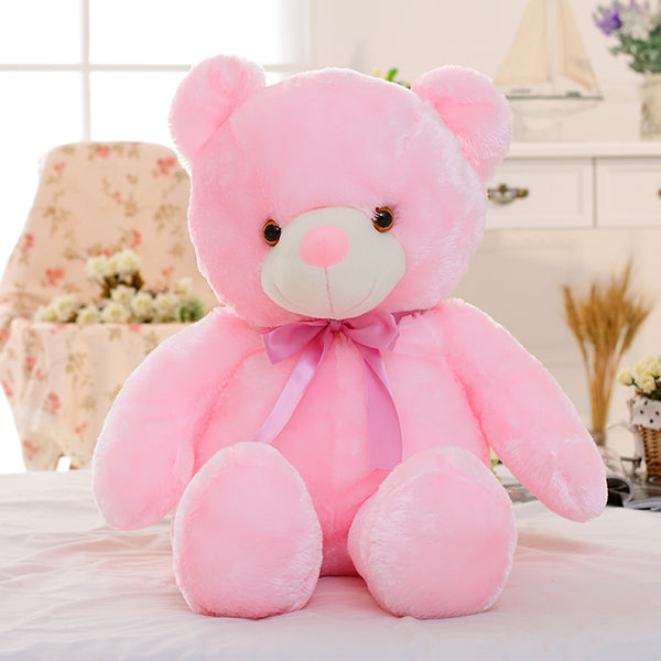 LED Teddy Bear – Glowing Plush Toy with 7 Color Lights | Perfect Gift for Kids