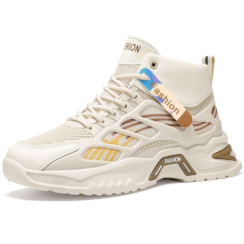 Men's High-Top Casual Sports Shoes – Trendy Sneakers