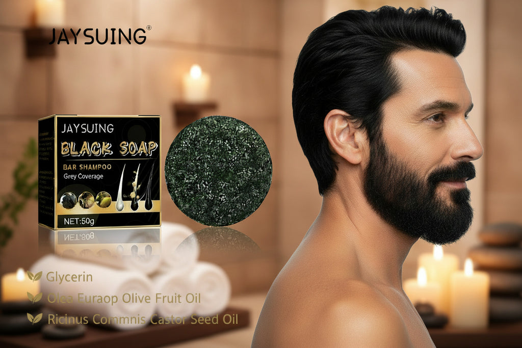 Nourishing Hair Growth Shampoo Bar – Natural Formula for Thick Hair