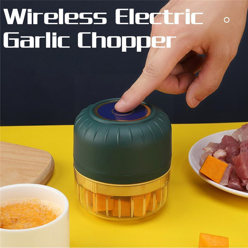 Electric Garlic Crusher – Rechargeable Mini Food Chopper