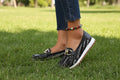 Plus Size Chunky Sole Shoes – Metal Buckle Casual