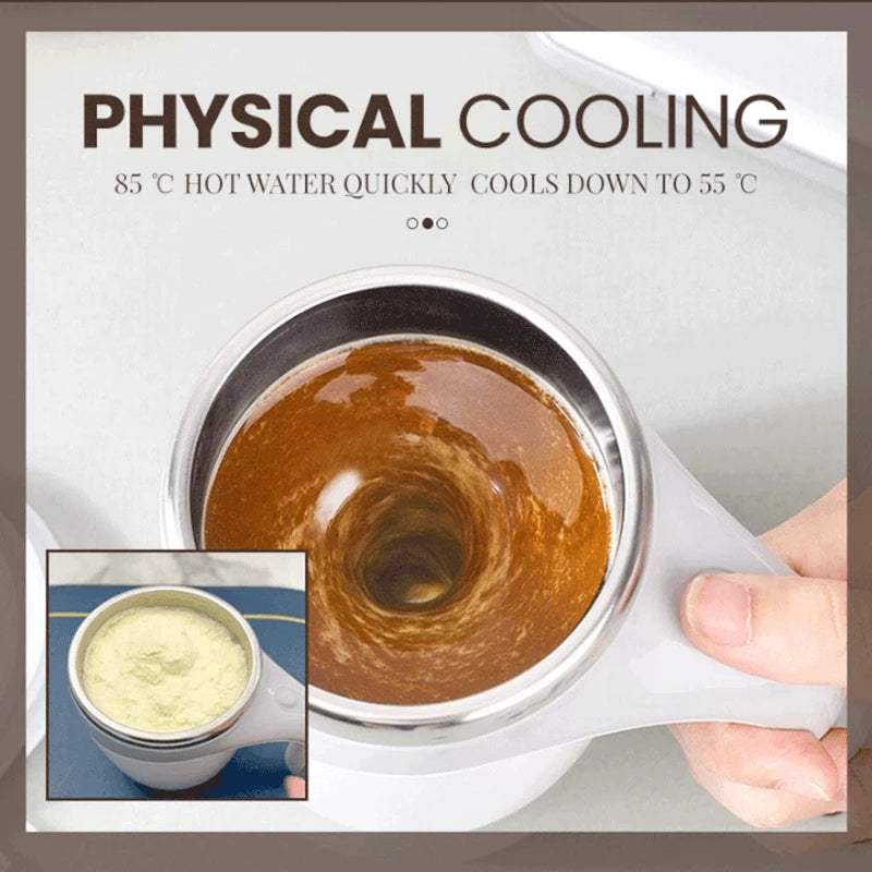 Automatic Stirring Coffee Mug – Electric Self-Mixing Cup with USB Charging