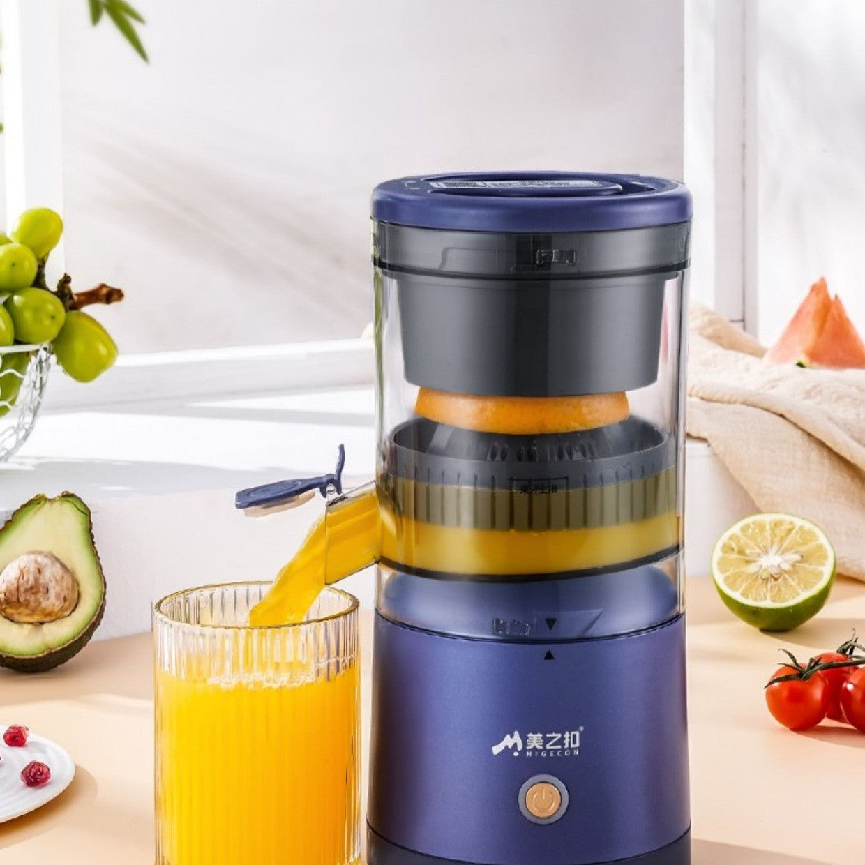 Portable USB Mini Electric Juicer Mixer Extractors Rechargeable Blender Fruit   Juice Lemon Maker Cup Household Machine