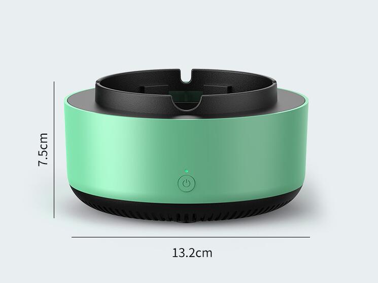 Smart Ashtray with Built-In Air Purifier – Eliminates Smoke & Odors Instantly