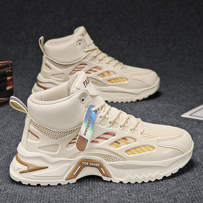 Men's High-Top Casual Sports Shoes – Trendy Sneakers