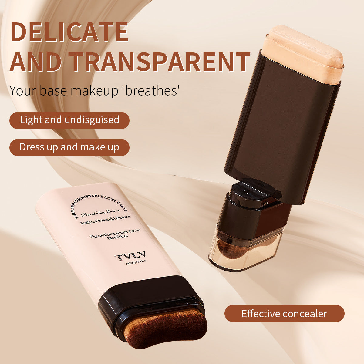 TVLV Eraser Stick Foundation – Concealer & Skin Brightening