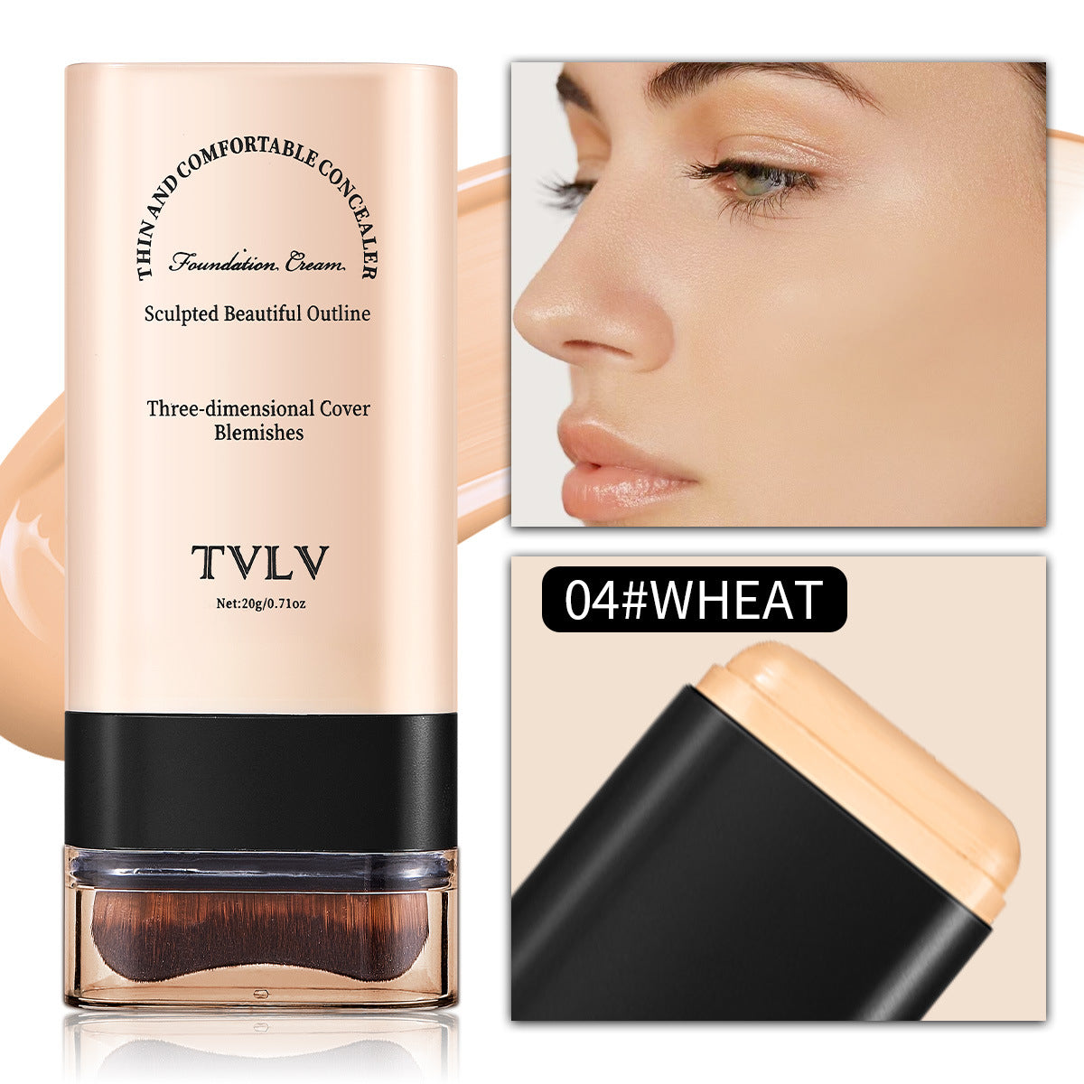 TVLV Eraser Stick Foundation – Concealer & Skin Brightening