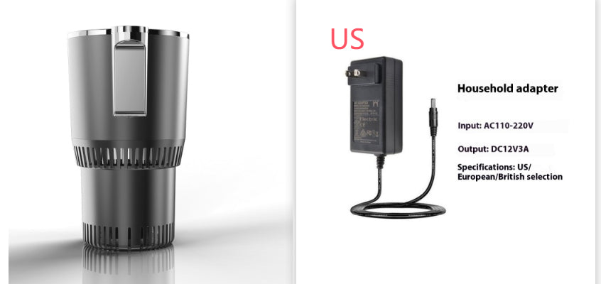 Smart Car Cup Warmer & Cooler – 12V Digital Temperature Display