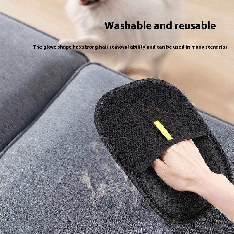 Pet Hair Remover Glove for Dogs & Cats – Deshedding Brush
