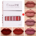 Matte Waterproof Long-Lasting Lipstick – Set of 6