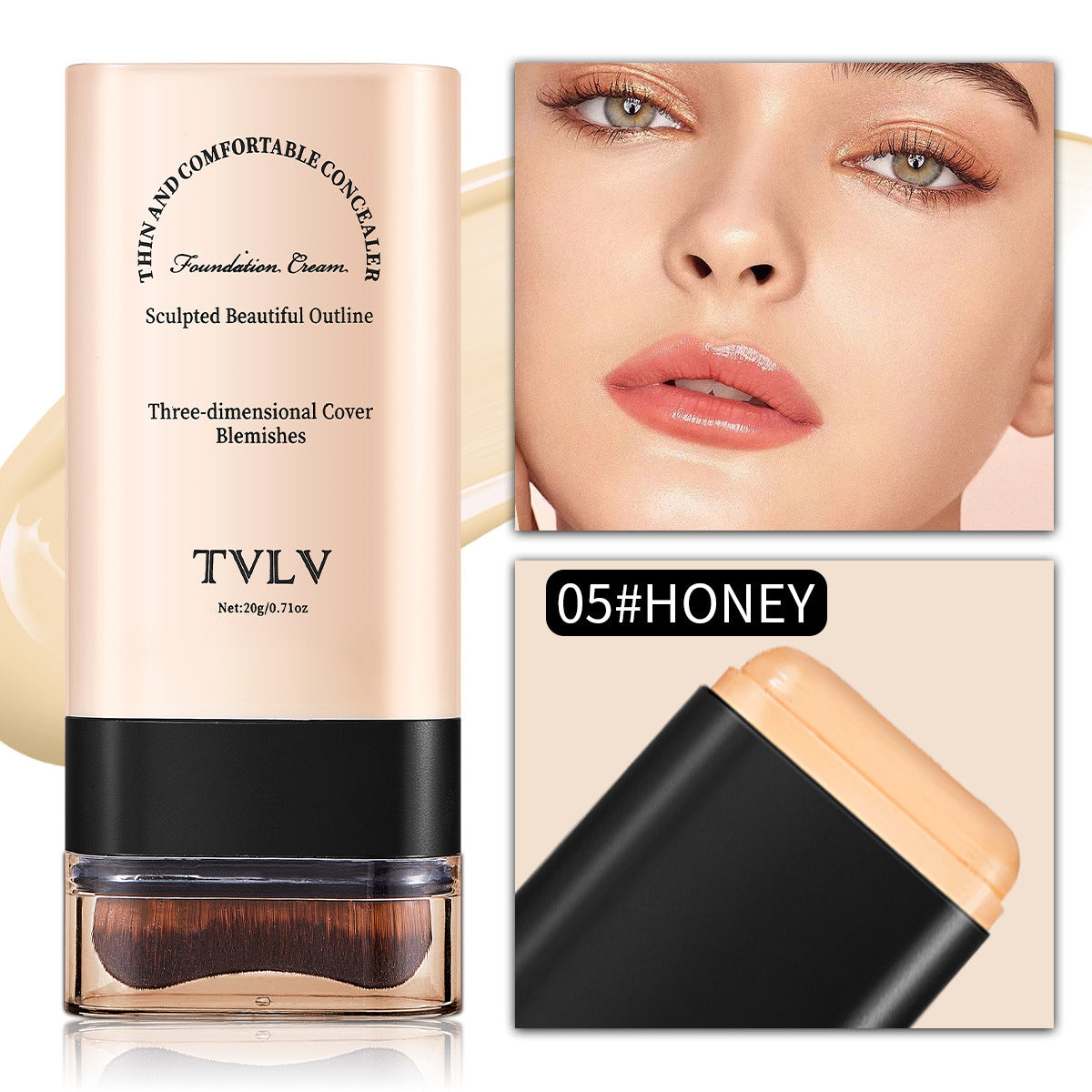 TVLV Eraser Stick Foundation – Concealer & Skin Brightening