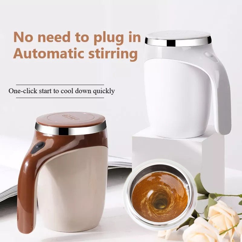 Automatic Stirring Coffee Mug – Electric Self-Mixing Cup with USB Charging