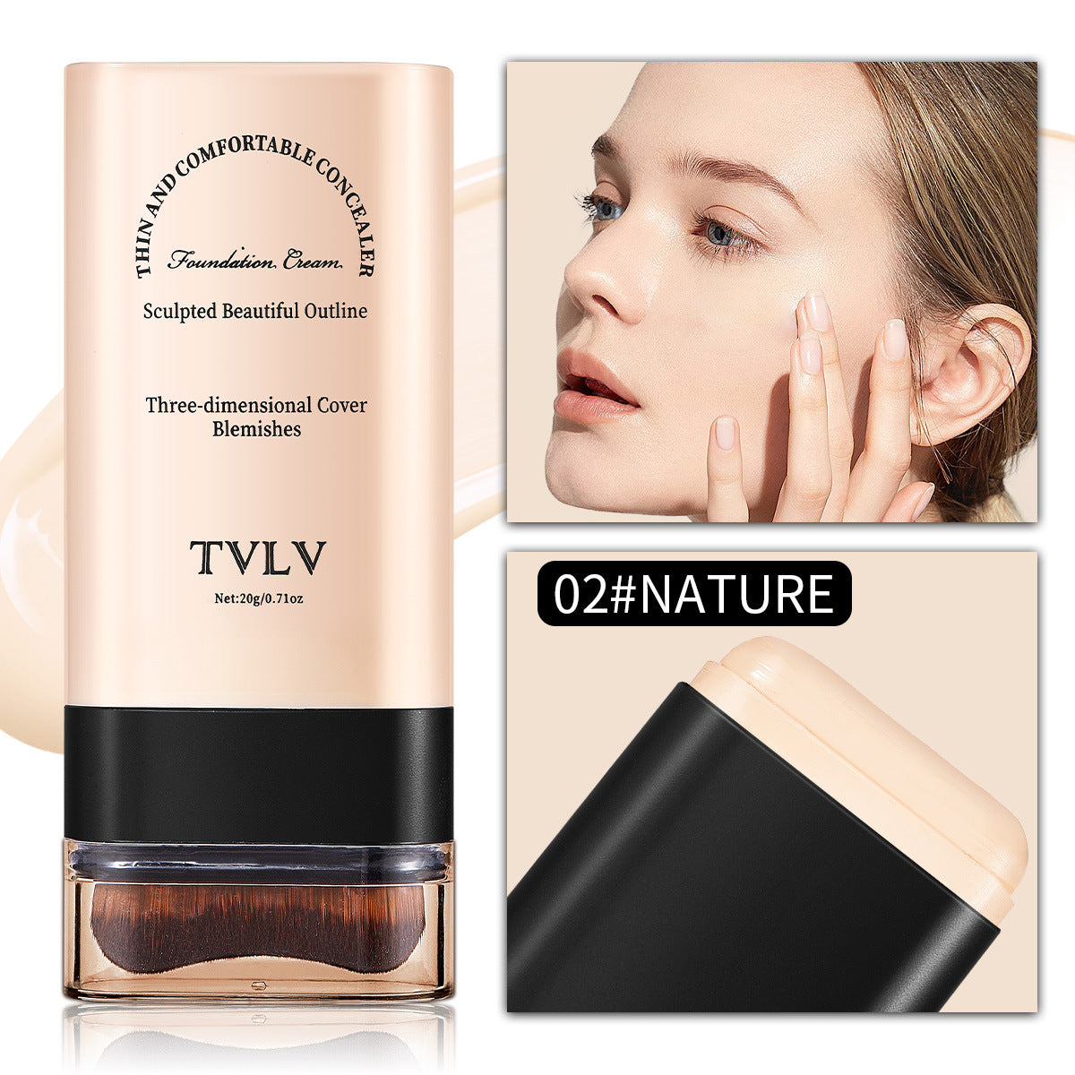 TVLV Eraser Stick Foundation – Concealer & Skin Brightening