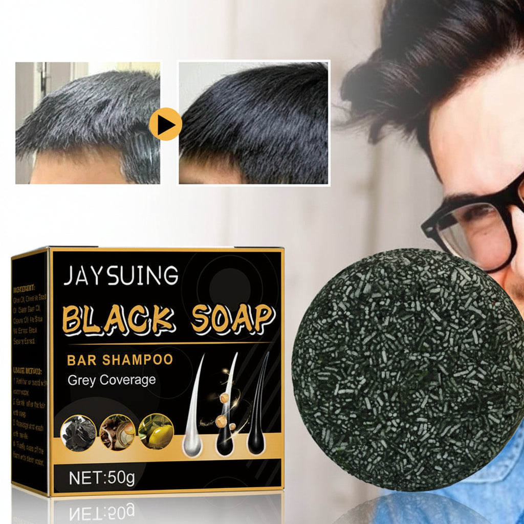 Nourishing Hair Growth Shampoo Bar – Natural Formula for Thick Hair